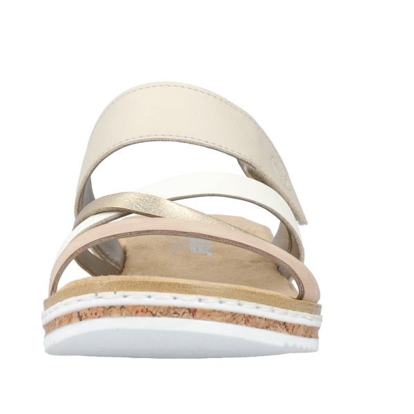 Rieker Women's sandals | Style V3652 Casual Mule - Multi | Free Delivery