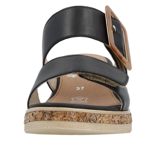 Remonte Women's sandals | Style D3068 Dress Mule - Black | Free Delivery