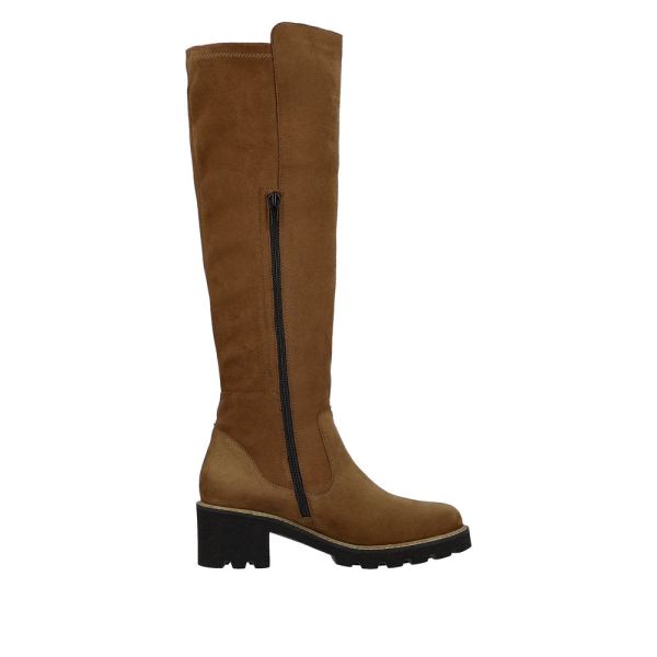 Remonte Suede Leather Women's' Tall Boots| D0A73-24 Tall Boots - Brown | Free Delivery