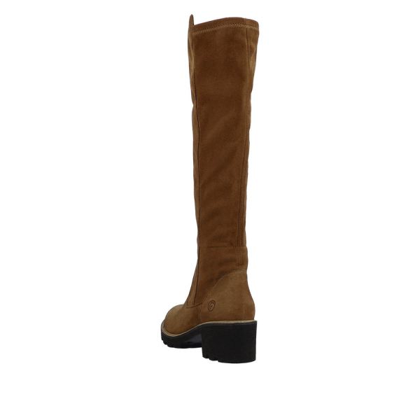 Remonte Suede Leather Women's' Tall Boots| D0A73-24 Tall Boots - Brown | Free Delivery