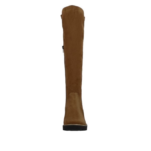 Remonte Suede Leather Women's' Tall Boots| D0A73-24 Tall Boots - Brown | Free Delivery