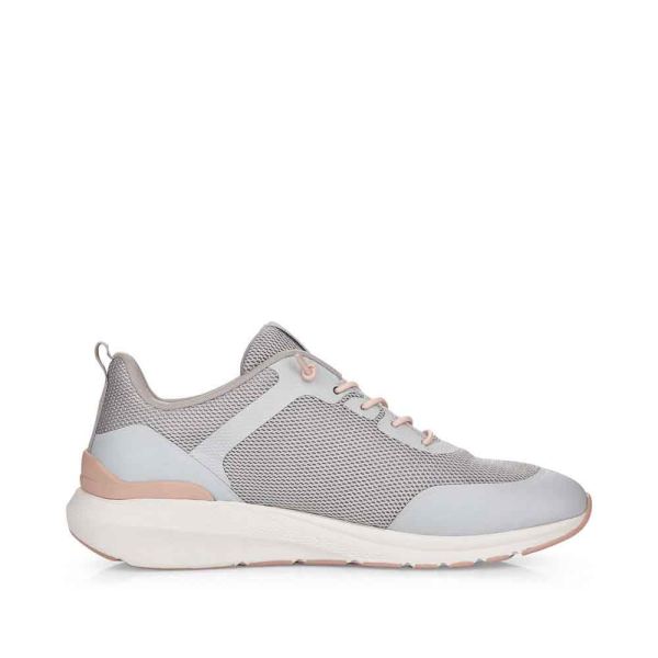 Rieker EVOLUTION Women's shoes | Style 40102 Athletic Lace-up - Grey Combination | Free Delivery