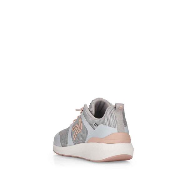 Rieker EVOLUTION Women's shoes | Style 40102 Athletic Lace-up - Grey Combination | Free Delivery