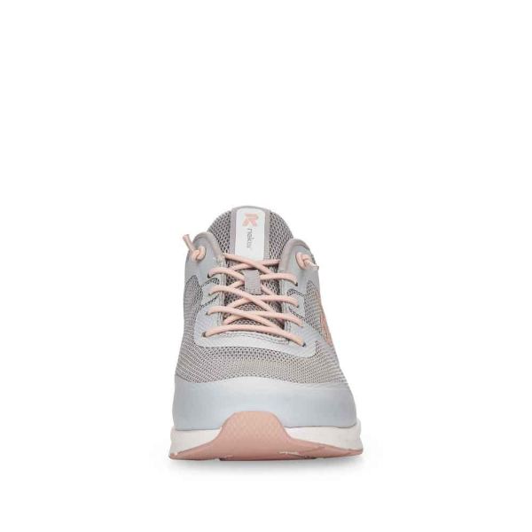 Rieker EVOLUTION Women's shoes | Style 40102 Athletic Lace-up - Grey Combination | Free Delivery