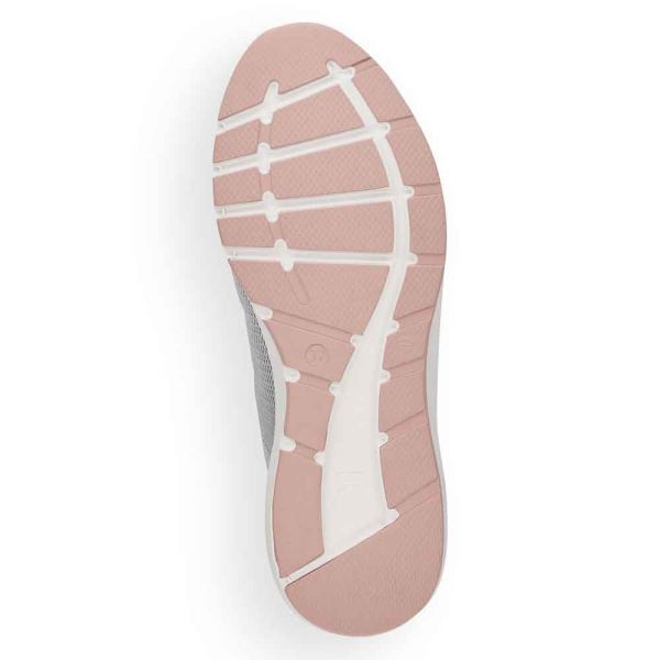 Rieker EVOLUTION Women's shoes | Style 40102 Athletic Lace-up - Grey Combination | Free Delivery
