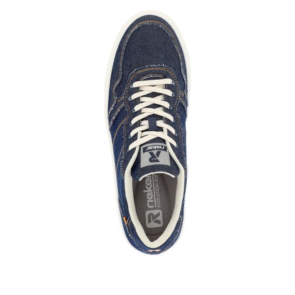 Rieker EVOLUTION Women's shoes | Style W0706 Athletic Lace-up - Blue | Free Delivery