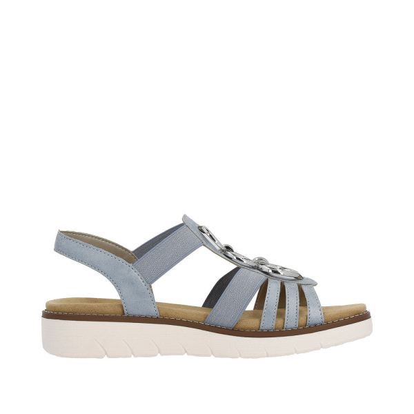 Remonte Women's sandals | Style D2073 Casual Sandal - Blue | Free Delivery
