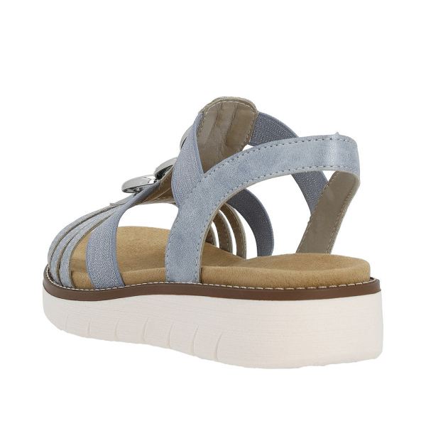 Remonte Women's sandals | Style D2073 Casual Sandal - Blue | Free Delivery