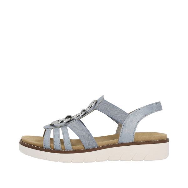 Remonte Women's sandals | Style D2073 Casual Sandal - Blue | Free Delivery