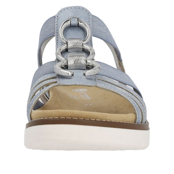 Remonte Women's sandals | Style D2073 Casual Sandal - Blue | Free Delivery