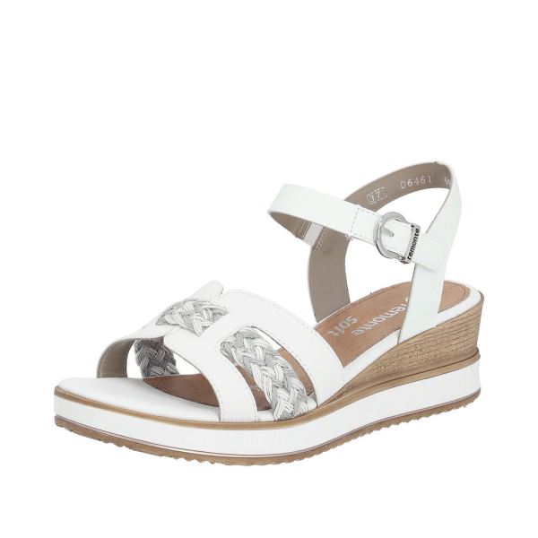 Remonte Women's sandals | Style D6461 Dress Sandal - White Combination | Free Delivery