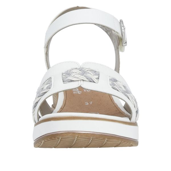 Remonte Women's sandals | Style D6461 Dress Sandal - White Combination | Free Delivery