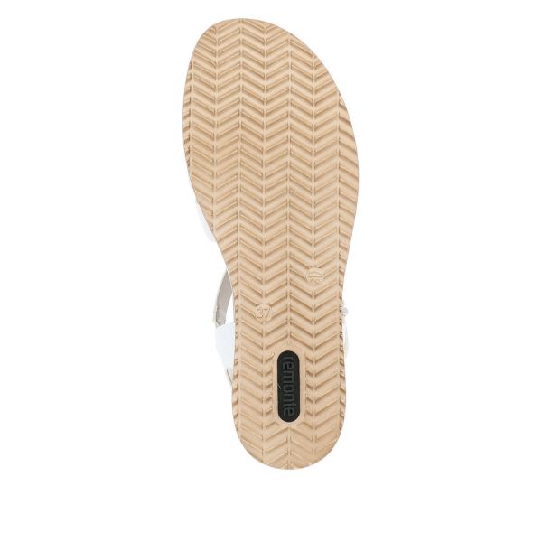 Remonte Women's sandals | Style D6461 Dress Sandal - White Combination | Free Delivery