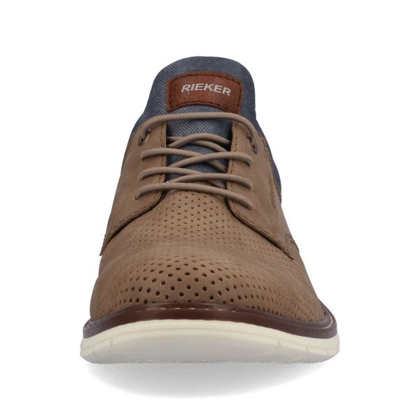Rieker Men's shoes | Style 14450 Dress Slip-on - Beige | Free Delivery