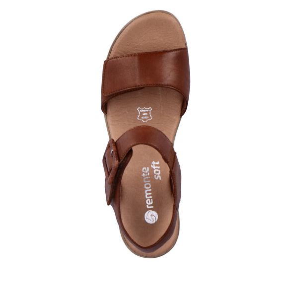Remonte Women's sandals | Style D0N52 Dress Sandal - Brown | Free Delivery
