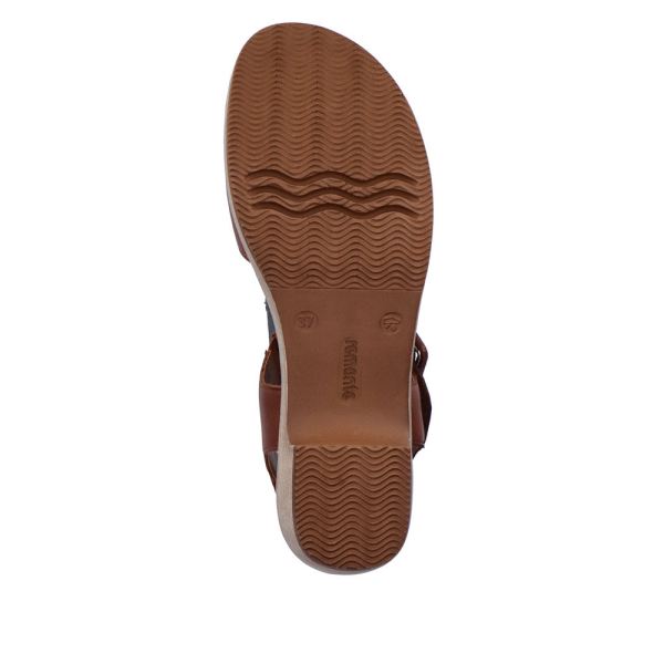 Remonte Women's sandals | Style D0N52 Dress Sandal - Brown | Free Delivery