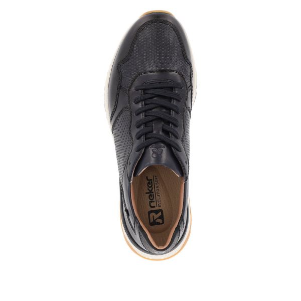 Rieker EVOLUTION Men's shoes | Style U0900 Athletic Lace-up - Blue | Free Delivery