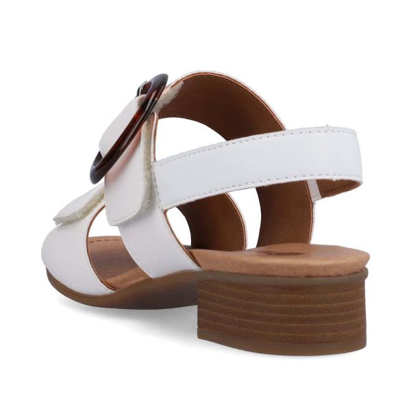 Remonte Women's sandals | Style D0P53 Dress Sandal - White | Free Delivery