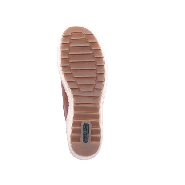 Remonte Women's shoes | Style R1402 Casual Lace-up with zip - Brown | Free Delivery