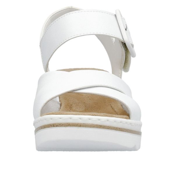Rieker Women's sandals | Style 67463 Dress Sandal - White | Free Delivery