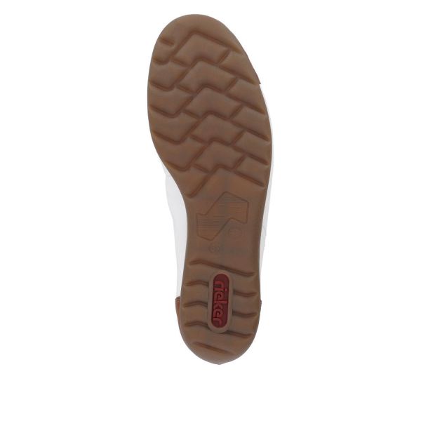 Rieker Women's shoes | Style L9351 Dress Ballerina - Brown | Free Delivery