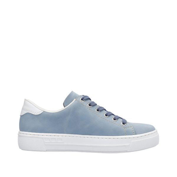 Rieker Women's shoes | Style L8802 Athletic Lace-up - Blue Combination | Free Delivery
