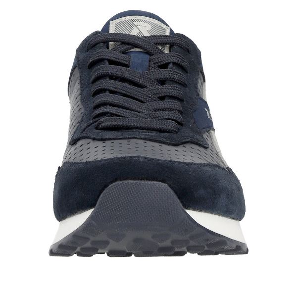 Rieker EVOLUTION Men's shoes | Style U0302 Athletic Lace-up - Blue | Free Delivery