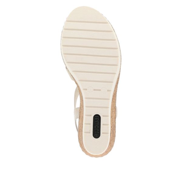 Remonte Women's sandals | Style R6264 Dress Sandal - Gold | Free Delivery