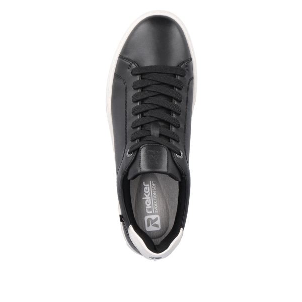 Rieker EVOLUTION Leather Men's shoes| U0700 - Black | Free Delivery
