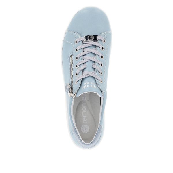 Remonte Women's shoes | Style D1E03 Athletic Lace-up with zip - Blue | Free Delivery