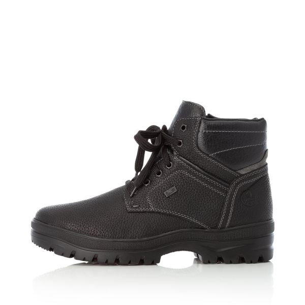 Rieker Leather Men's Boots| F5423-00 Ankle BootsFlip Grip - Black | Free Delivery