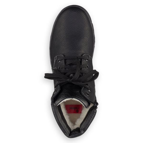 Rieker Leather Men's Boots| F5423-00 Ankle BootsFlip Grip - Black | Free Delivery