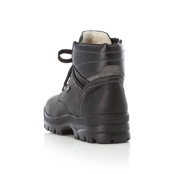 Rieker Leather Men's Boots| F5423-00 Ankle BootsFlip Grip - Black | Free Delivery