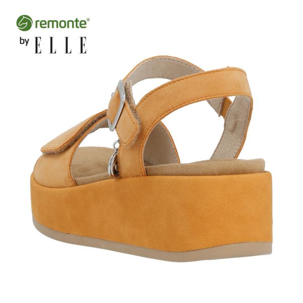 Remonte Women's sandals | Style D1N50 Dress Sandal - Orange | Free Delivery