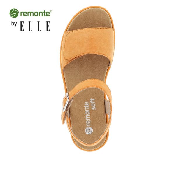 Remonte Women's sandals | Style D1N50 Dress Sandal - Orange | Free Delivery