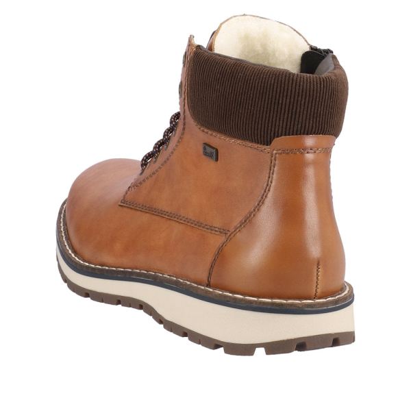 Rieker Leather Men's Boots| 38405 Ankle Boots - Brown | Free Delivery