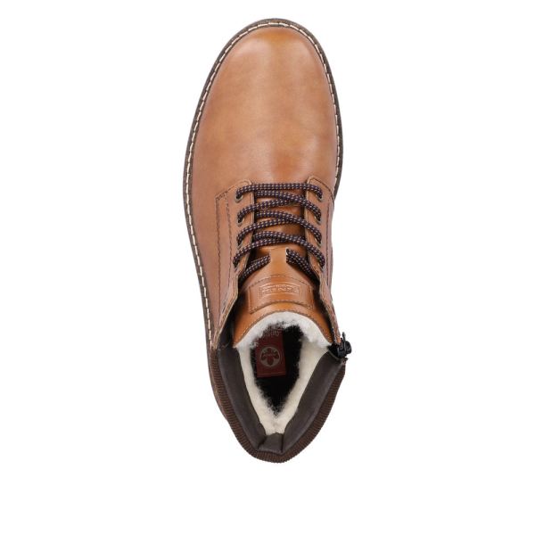 Rieker Leather Men's Boots| 38405 Ankle Boots - Brown | Free Delivery