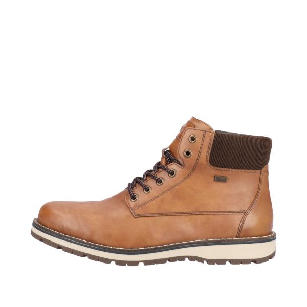 Rieker Leather Men's Boots| 38405 Ankle Boots - Brown | Free Delivery