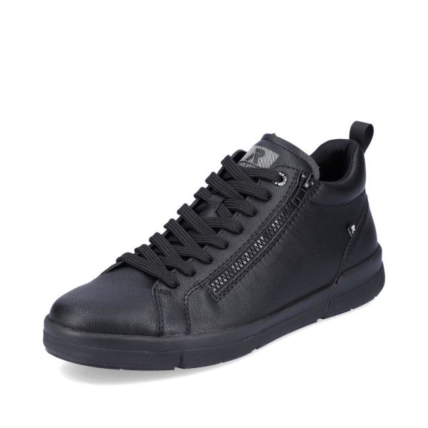 Rieker EVOLUTION Leather Men's boots| 07160 Ankle Boots - Black | Free Delivery