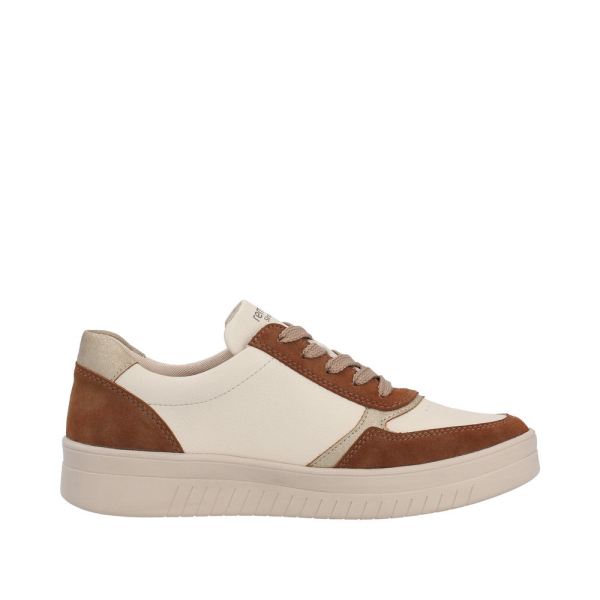 Remonte Women's shoes | Style D0J01 Athletic Lace-up with zip - Brown Combination | Free Delivery