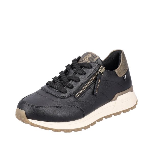 Rieker EVOLUTION Leather Women's shoes| W0604 - Black | Free Delivery