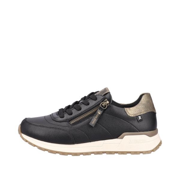 Rieker EVOLUTION Leather Women's shoes| W0604 - Black | Free Delivery