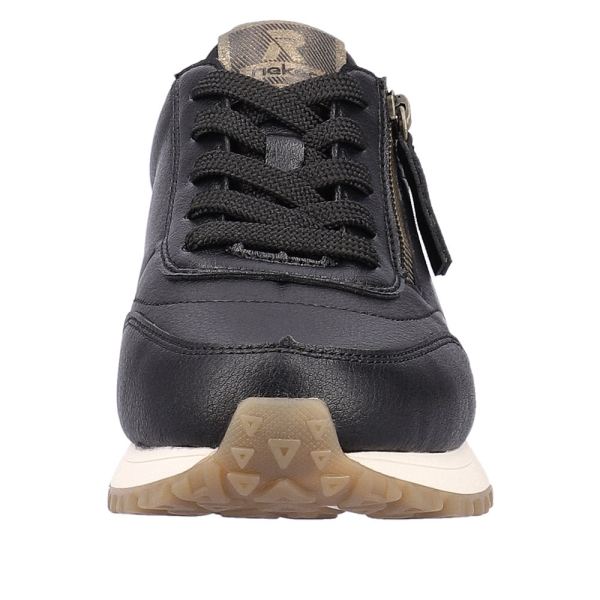 Rieker EVOLUTION Leather Women's shoes| W0604 - Black | Free Delivery