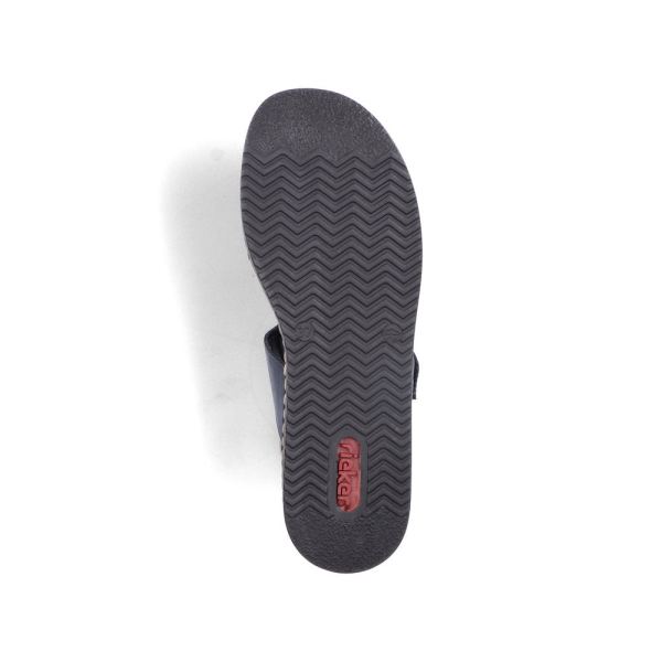 Rieker Women's sandals | Style 62936 Casual Mule - Blue | Free Delivery