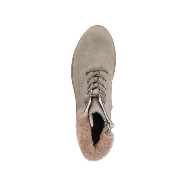 Rieker Synthetic Material Women's short boots| X5718 Ankle Boots - Green | Free Delivery