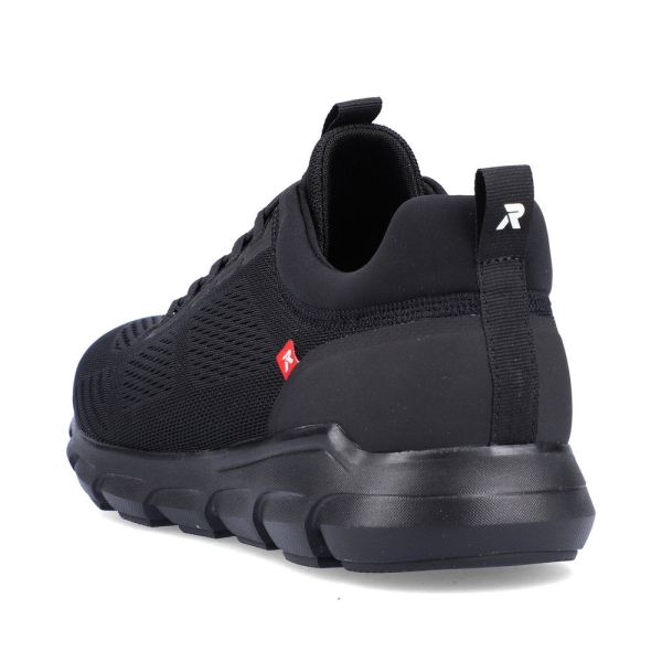 Rieker EVOLUTION Textile Men'S Shoes | 07805 Athleisure Shoes - Black Combination | Free Delivery