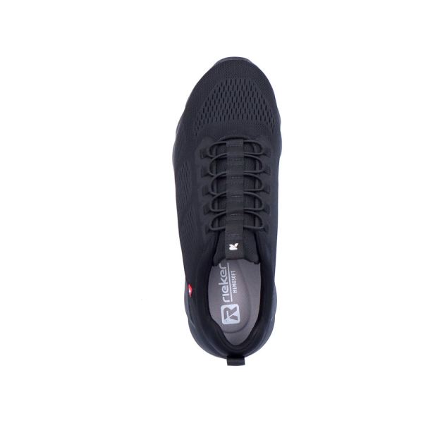 Rieker EVOLUTION Textile Men'S Shoes | 07805 Athleisure Shoes - Black Combination | Free Delivery
