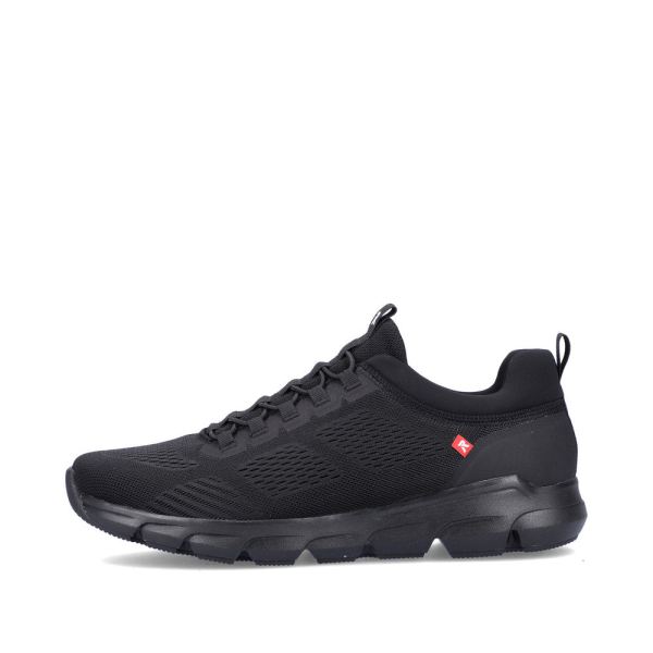 Rieker EVOLUTION Textile Men'S Shoes | 07805 Athleisure Shoes - Black Combination | Free Delivery