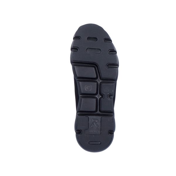 Rieker EVOLUTION Textile Men'S Shoes | 07805 Athleisure Shoes - Black Combination | Free Delivery