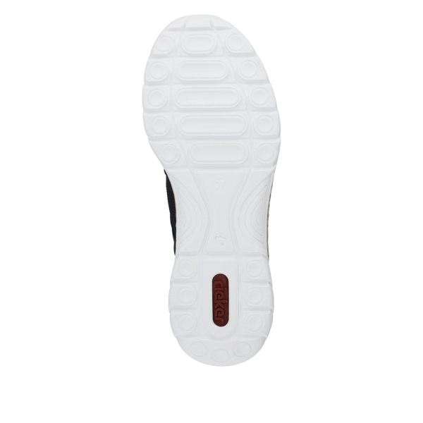 Rieker Women's shoes | Style N4290 Athletic Slip-on - Blue | Free Delivery